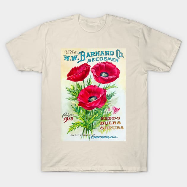 The W.W. Barnard Co. Seedsmen Catalogue T-Shirt by WAITE-SMITH VINTAGE ART